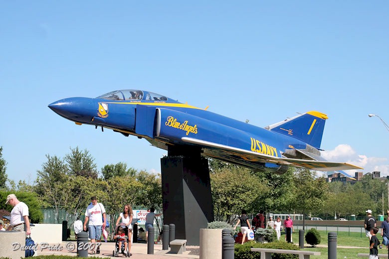 Blue Angels F-4 Gate Guard