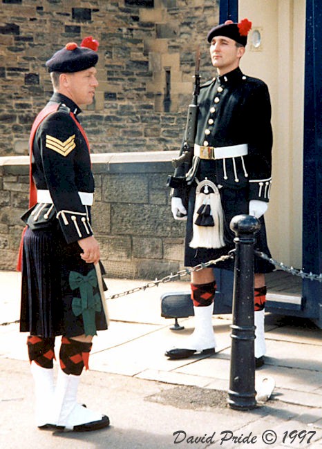 Edinburgh Castle Sentry Duty