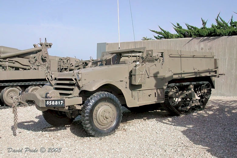 Armored M3 Half-Track with 81mm Mortar