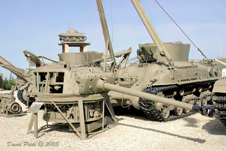 Sherman Turret and M32 Recovery Vehicle