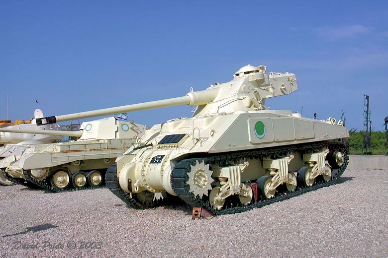 Sherman with AMX-13 Turret