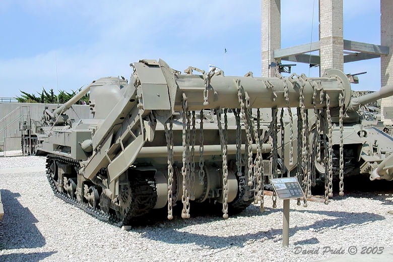 M4A4 Sherman Tank Crab Mk II