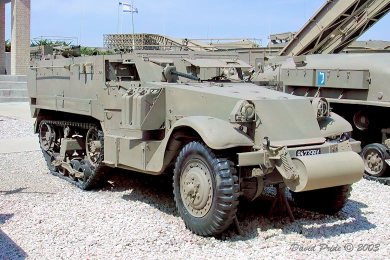 Half Track APC with Diesel Engine