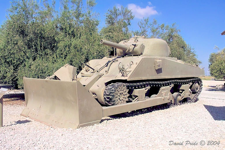 M4A3 Sherman with M1 Bulldozer