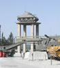 Sherman Tank on Tower