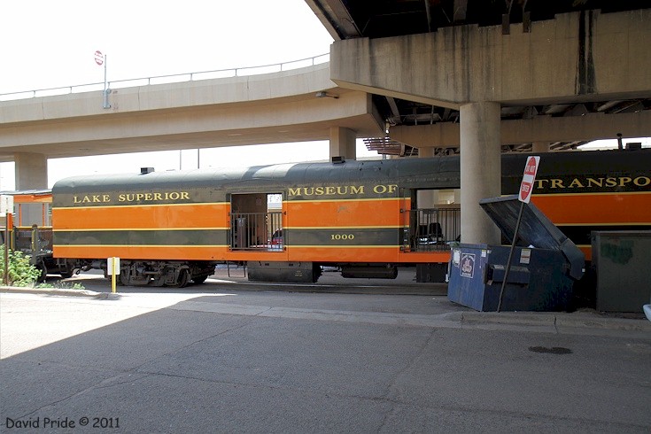 Lake Superior Museum of Transportation No. 1000 Power Car