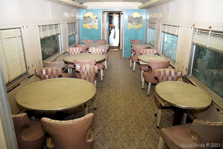 Union Pacific Railroad City of Los Angeles dome diner