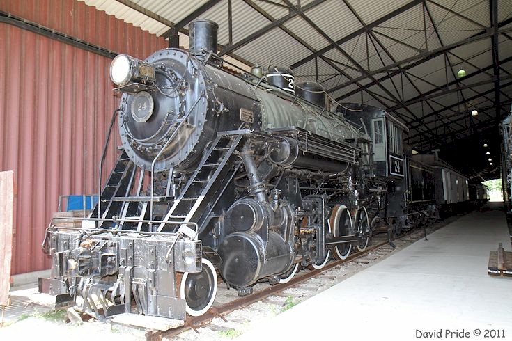 Lake Superior and Ishpeming Railroad 2-8-0 No.24
